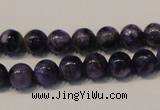 CCG31 15.5 inches 8mm round natural charoite gemstone beads