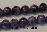 CCG32 15.5 inches 10mm round natural charoite gemstone beads