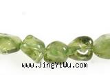 CCH17 16 inches green peridot chips gemstone beads wholesale