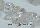 CCH290 34 inches 8*12mm white crystal chips gemstone beads wholesale