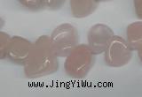 CCH311 15.5 inches 10*15mm rose quartz chips gemstone beads wholesale