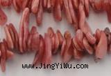 CCH400 15.5 inches 6*12mm - 8*18mm argentina rhodochrosite chips beads