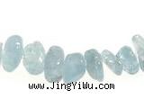 CCH43 16 inches aquamarine chips gemstone beads wholesale