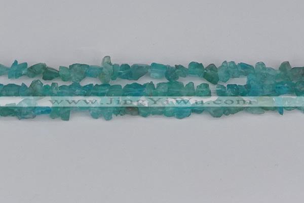 CCH703 15.5 inches 4*6mm - 6*8mm blue apatite chips beads