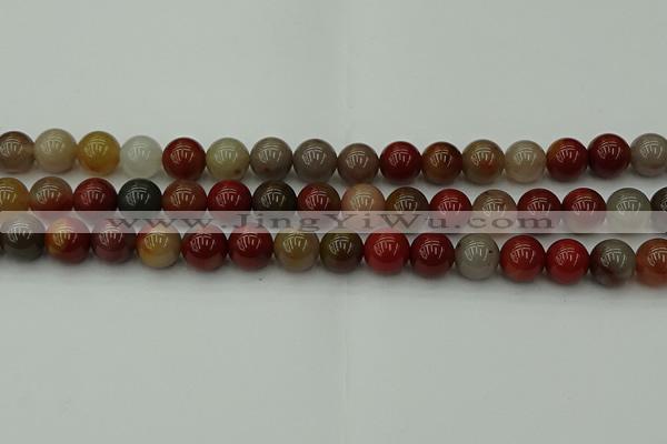 CCJ454 15.5 inches 12mm round colorful jasper beads wholesale