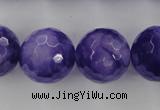 CCN1258 15.5 inches 18mm faceted round candy jade beads wholesale