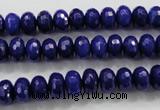 CCN1383 15.5 inches 5*8mm faceted rondelle candy jade beads