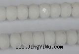 CCN150 15.5 inches 8*12mm faceted rondelle candy jade beads