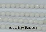 CCN1800 15 inches 4mm faceted round candy jade beads wholesale