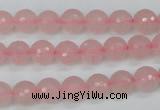 CCN1852 15 inches 8mm faceted round candy jade beads wholesale