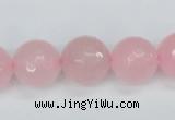 CCN1855 15 inches 14mm faceted round candy jade beads wholesale