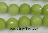 CCN1905 15 inches 14mm faceted round candy jade beads wholesale