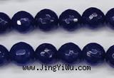 CCN1964 15 inches 12mm faceted round candy jade beads wholesale