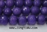 CCN2060 15 inches 10mm faceted round candy jade beads wholesale