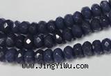 CCN2112 15.5 inches 4*6mm faceted rondelle candy jade beads
