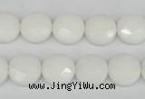 CCN2230 15.5 inches 12mm faceted coin candy jade beads wholesale