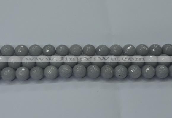CCN2563 15 inches 14mm faceted round candy jade beads wholesale