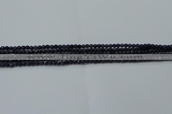 CCN2565 15 inches 4mm faceted round candy jade beads wholesale