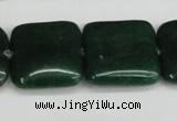CCN3809 15.5 inches 20*20mm square candy jade beads wholesale