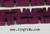 CCN3960 15.5 inches 20*20mm svastika candy jade beads wholesale