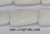 CCN4250 15.5 inches 18*25mm faceted trapezoid candy jade beads