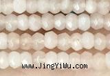 CCN5102 15 inches 3*4mm faceted rondelle candy jade beads