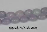 CCN514 15.5 inches 8*10mm oval candy jade beads wholesale