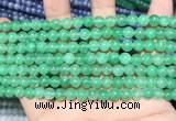 CCN5292 15 inches 6mm round candy jade beads Wholesale