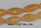 CCN571 15.5 inches 10*20mm marquise candy jade beads wholesale