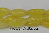CCN572 15.5 inches 10*20mm marquise candy jade beads wholesale