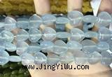 CCN5946 15 inches 14*14mm heart candy jade beads Wholesale