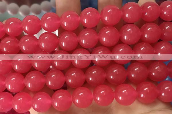 CCN6059 15.5 inches 12mm round candy jade beads Wholesale