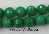 CCN865 15.5 inches 16mm faceted round candy jade beads