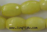 CCN964 15.5 inches 18*25mm faceted drum candy jade beads