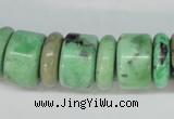 CCO19 15.5 inches 6*14mm & 12*18mm rondelle natural chrysotine beads