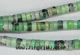 CCO25 15.5 inches 3*6mm tyre natural chrysotine beads