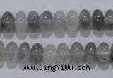 CCQ68 15.5 inches 6*10mm rondelle cloudy quartz beads wholesale