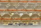 CCR345 15.5 inches 6mm round natural citrine beads wholesale