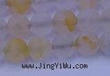 CCR372 15.5 inches 8mm round matte citrine beads wholesale