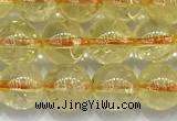 CCR381 15 inches 6mm round citrine beads wholesale