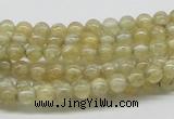 CCR80 15.5 inches 5mm round citrine gemstone beads wholesale