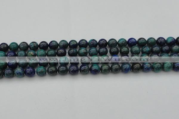 CCS523 15.5 inches 10mm round dyed chrysocolla gemstone beads