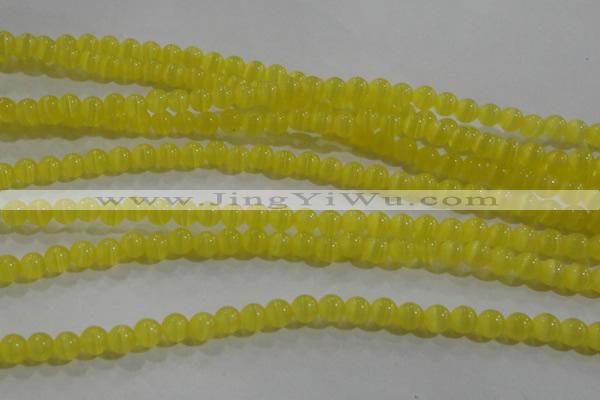 CCT1153 15 inches 3mm round tiny cats eye beads wholesale