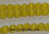 CCT1209 15 inches 4mm round cats eye beads wholesale
