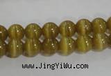 CCT1212 15 inches 4mm round cats eye beads wholesale