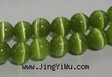 CCT1223 15 inches 4mm round cats eye beads wholesale