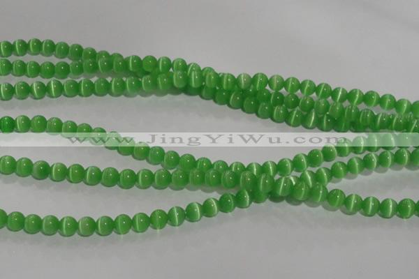 CCT1224 15 inches 4mm round cats eye beads wholesale