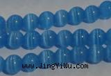 CCT1228 15 inches 4mm round cats eye beads wholesale