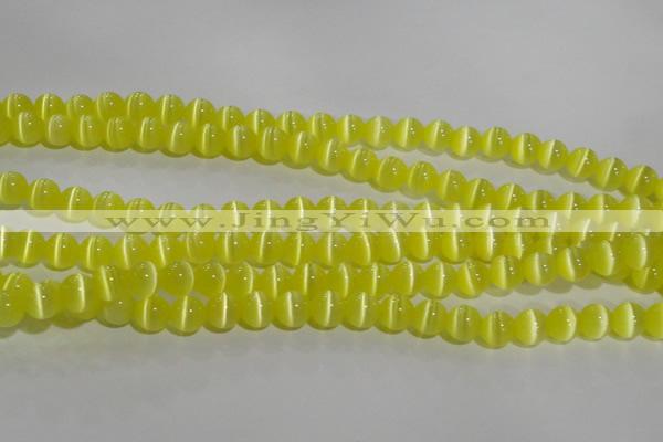 CCT1274 15 inches 5mm round cats eye beads wholesale