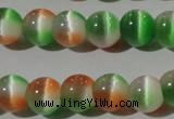 CCT1342 15 inches 6mm round cats eye beads wholesale